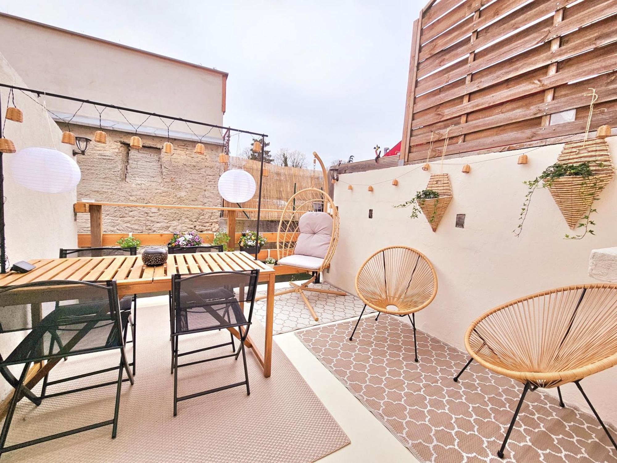 L'Atypique Des Remparts Villa อ็องซิแซ็ง ภายนอก รูปภาพ